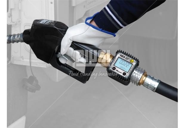 Счетчик электронный PIUSI K24 ALUM (7-120л/мин, Бензин - Керосин - Д/Т)