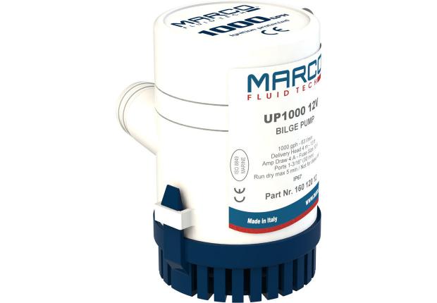 Погружные дренажные насосы Marco типа UP на 12В и 24В (вода, антифризы)
