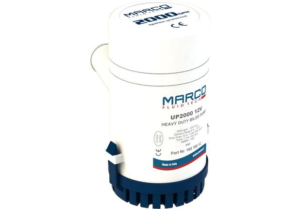Дренажный погружной насос Marco UP-2000 (12В, 126 л/мин)