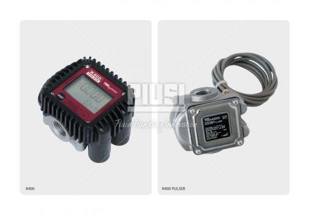 Счетчик электронный PIUSI K 400 (1-30л/мин, Д/Т-Масло-Биодизель) 