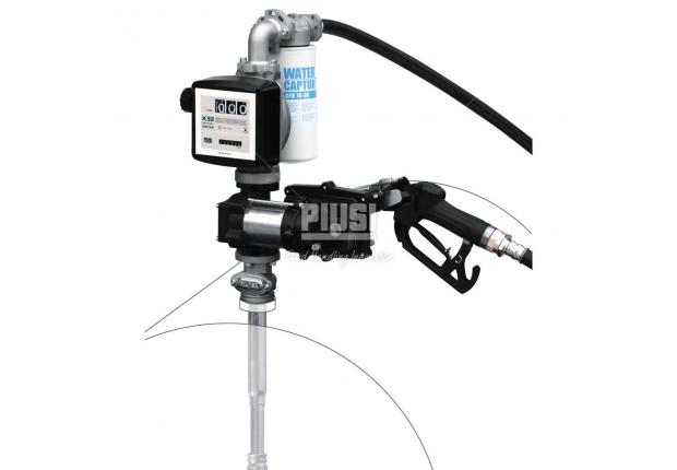 Комплект для перекачки бензина, дизеля, керосина PIUSI DRUM EX50 (12В, 50л/мин)
